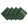 Elrene Home Fashions Elrene Barcelona Jacquard Damask Napkins, Set Of 4 In Green