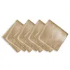 Elrene Home Fashions Elrene Barcelona Jacquard Damask Napkins, Set Of 4 In Beige