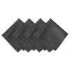 Elrene Home Fashions Elrene Barcelona Jacquard Damask Napkins, Set Of 4 In Gray