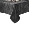 Elrene Home Fashions Elrene Barcelona Jacquard Damask Oblong Tablecloth, 144 X 60 In Gray