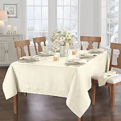 Elrene Home Fashions Elrene Caiden Elegance Damask Napkins, Set Of 4 In Ivory