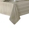 Elrene Home Fashions Elrene Denley Stripe Jacquard Oblong Tablecloth, 52 X 70 In Gray