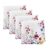Elrene Home Fashions Elrene Home Fashion 4-pc. Poppy Wildflower Napkin Set In White