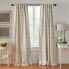 Elrene Home Fashions Erlene Home Fashions Brighton Windowpane Plaid Blackout Window Curtain Panel, 52 X 84 In Linen