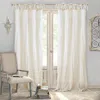 Elrene Home Fashions Jolie Semi-sheer Pleated Curtain Panel, 52 X 95