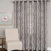 Elrene Home Fashions Medalia Window Panel, 52 X 95 In Stone