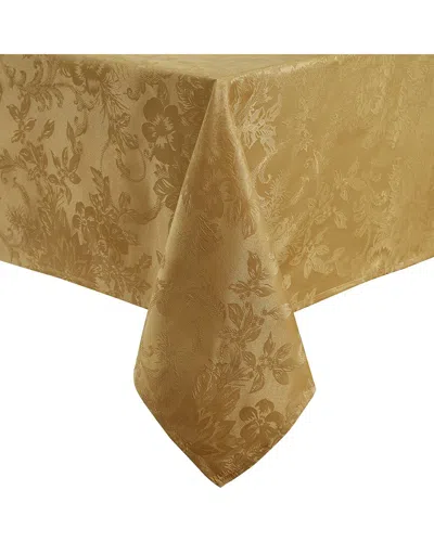 ELRENE HOME FASHIONS ELRENE HOME FASHIONS POINSETTIA ELEGANCE JACQUARD HOLIDAY TABLECLOTH