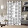 Elrene Home Fashions Renzo Blackout Window Panel, 52 X 84 In Light Gray