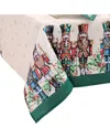 Elrene Home Fashions Royal Nutcracker Tablecloth In Neutral