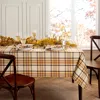 Elrene Home Fashions Russet Harvest Woven Plaid Tablecloth, 52 X 70 In Multi