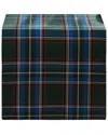 Elrene Home Fashions Stowe Tartan Holiday Plaid Table Runner In Green