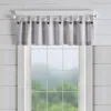 Elrene Home Fashions Tucker Ticking Stripe Window Valance, 15 X 60