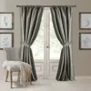 Elrene Home Fashions Versailles Blackout Window Panel, 52 X 95 In Gray