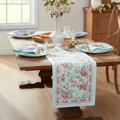Elrene Home Fashions Vintage Floral Garden Table Runner In Multi