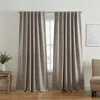 Elrene Home Fashions Vittoria Paisley Printed Blackout Curtain Panel, 52 X 95