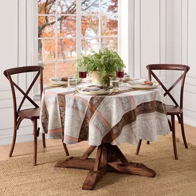 Elrene Home Fashions Windswept Harvest Tablecloth In Multi