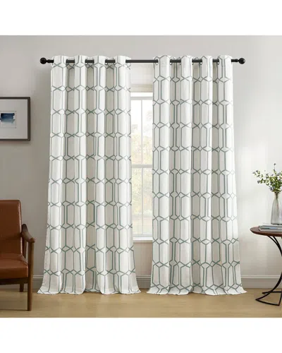 ELRENE ELRENE KAIDEN GEOMETRIC ROOM DARKENING WINDOW CURTAIN