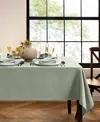 Elrene Laurel Solid Texture Water And Stain Resistant Tablecloth, 52" X 70" In Sage