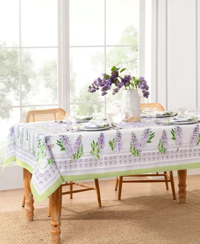 Elrene Lilac Garden Floral Rectangle Tablecloth, 60" X 102" In Multi