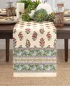 Elrene Nomad Harvest Block Print Table Runner, 13" X 70" In Multi