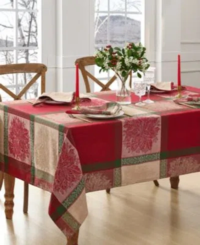 Elrene Prestige Poinsettia Collection In Multi