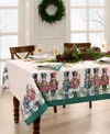 Elrene Royal Nutcracker Tablecloth, 60" X 102" In Ivory
