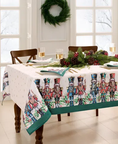 Elrene Royal Nutcracker Tablecloth, 60" X 102" In Multi