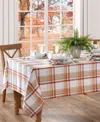 Elrene Seneca Plaid Harvest Cotton Tablecloth, 60" X 84" In Multi