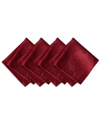 ELRENE ELRENE SET OF 4 BARCELONA DAMASK NAPKINS