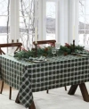 Elrene Sherwood Tree Dobby Collection In Green