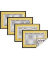 Elrene Audun Stain And Water Resistant 14"x20" Placemats, Set Of 4 In Multi