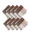 Elrene Windswept Harvest Jacquard Cotton Napkin, Set Of 8 In Multi