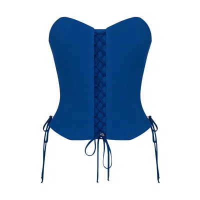 Elsava Women's Blue Corset