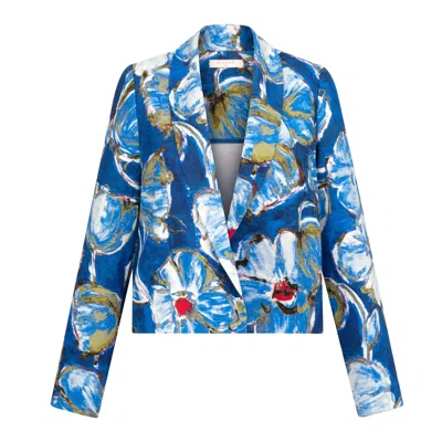 Elsava Women's Blue Of Silence  Jacket