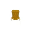 Elsava Women's Gold Woven Feather Corset – Sunshine Yellow