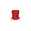 Elsava Women's Riva Red Sequin Corset