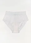 Else Bella High Waist Brief In Ivory In Multi