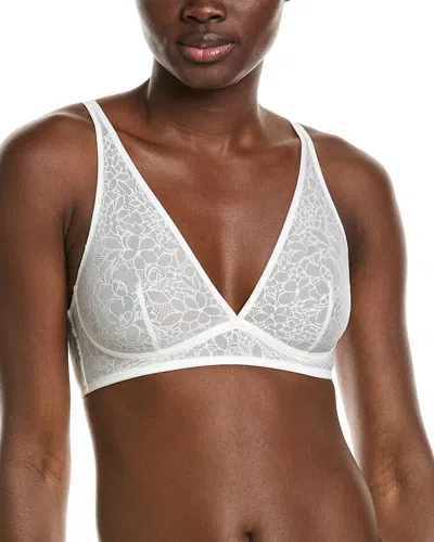 Else Eden Plunge Bra In White