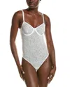 Else Eden Underwire Bodysuit In White