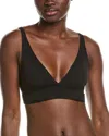 Else Essence Soft Plunge Bra In Black