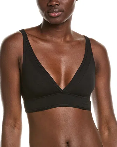 Else Essence Soft Plunge Bra In Black