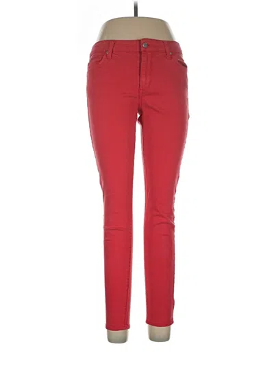 Pre-owned Else Jeggings In Red