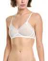 Else Kaia Soft Triangle Bra In White