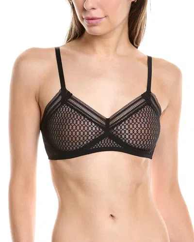 Else Kaia Soft Triangle Bra In Black