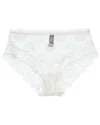 Else Peony Lace Brief In White