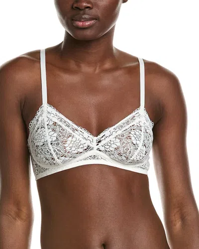 Else Peony Soft Bra In White