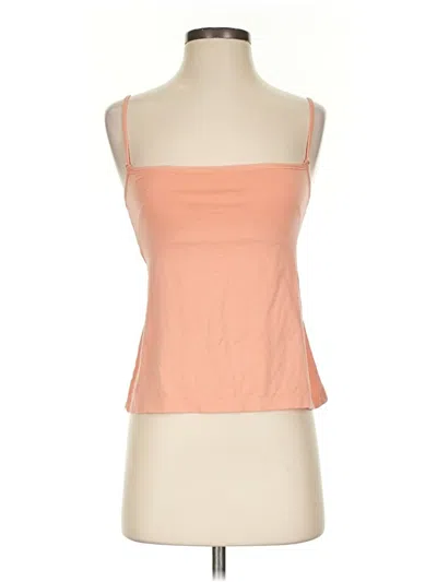 Pre-owned Else Tank Top Orange Strapless Neckline Tops