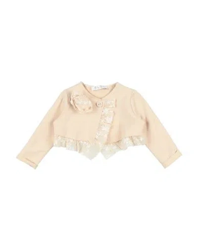 Elsy Baby Woman Jacket Sand Size 12 Cotton, Elastane In Brown