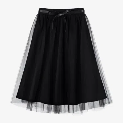 Elsy Kids' Girls Black Tulle Skirt