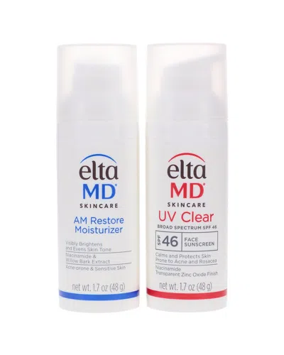 Eltamd 1.7oz Clear Skin Daily Duo Kit In Transparent